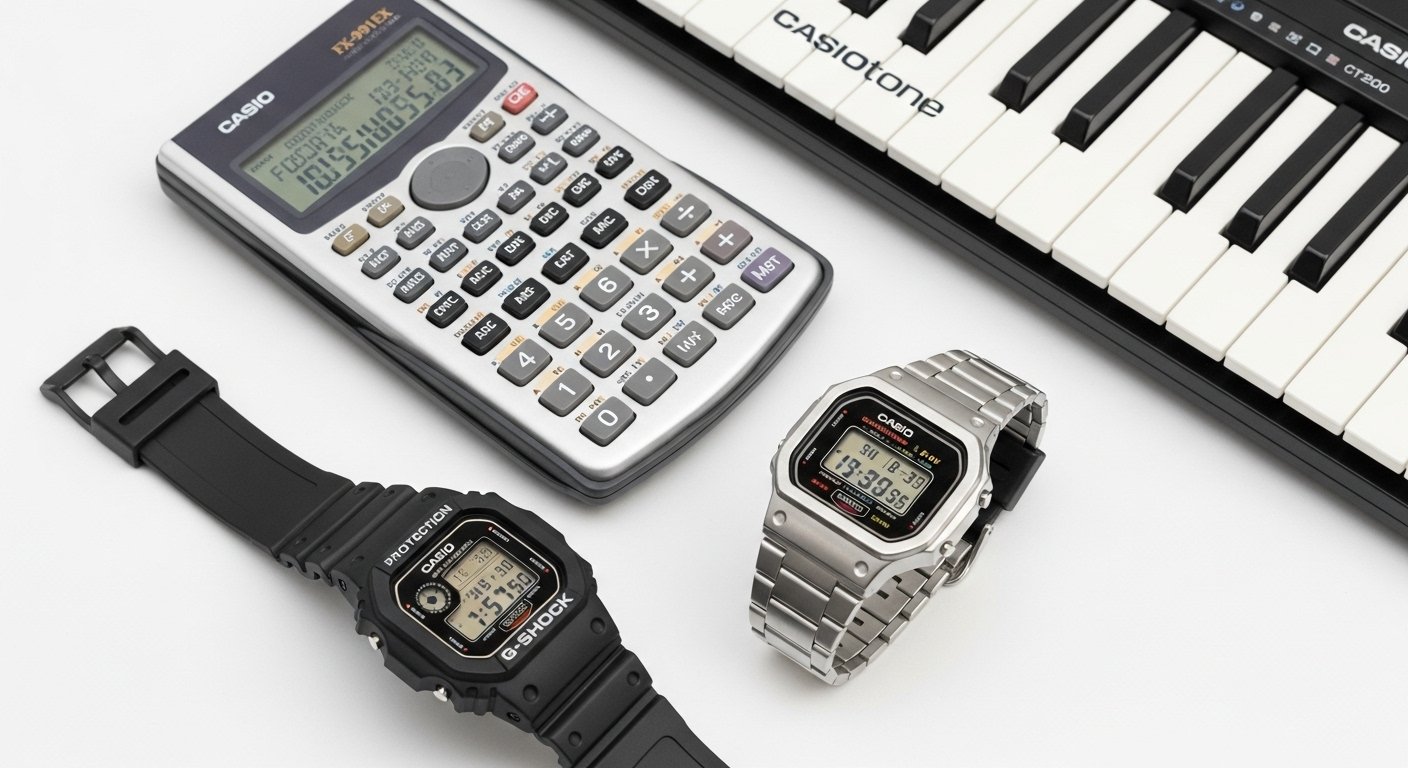 Casio's Most Popular Product Categories
