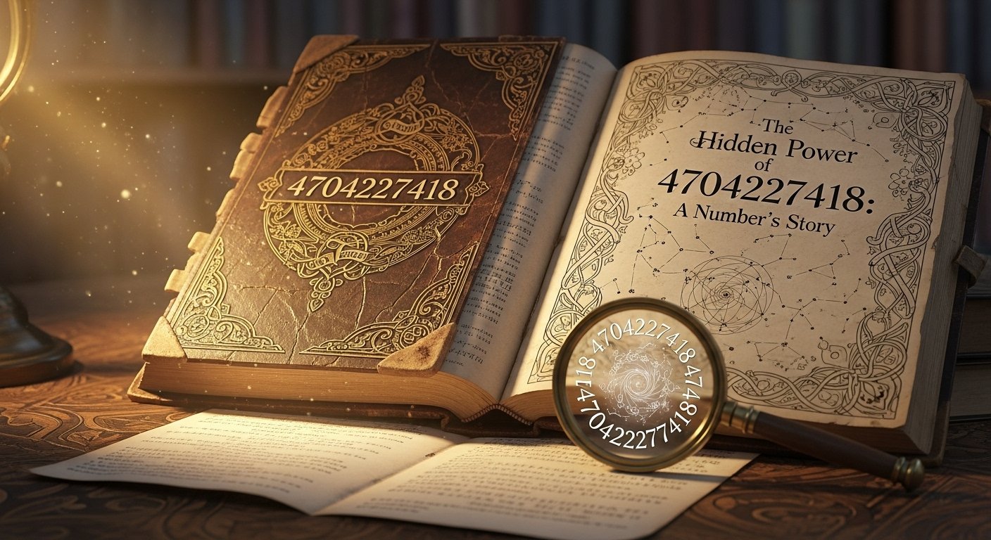 The Hidden Power of 4704227418 A Number's Story