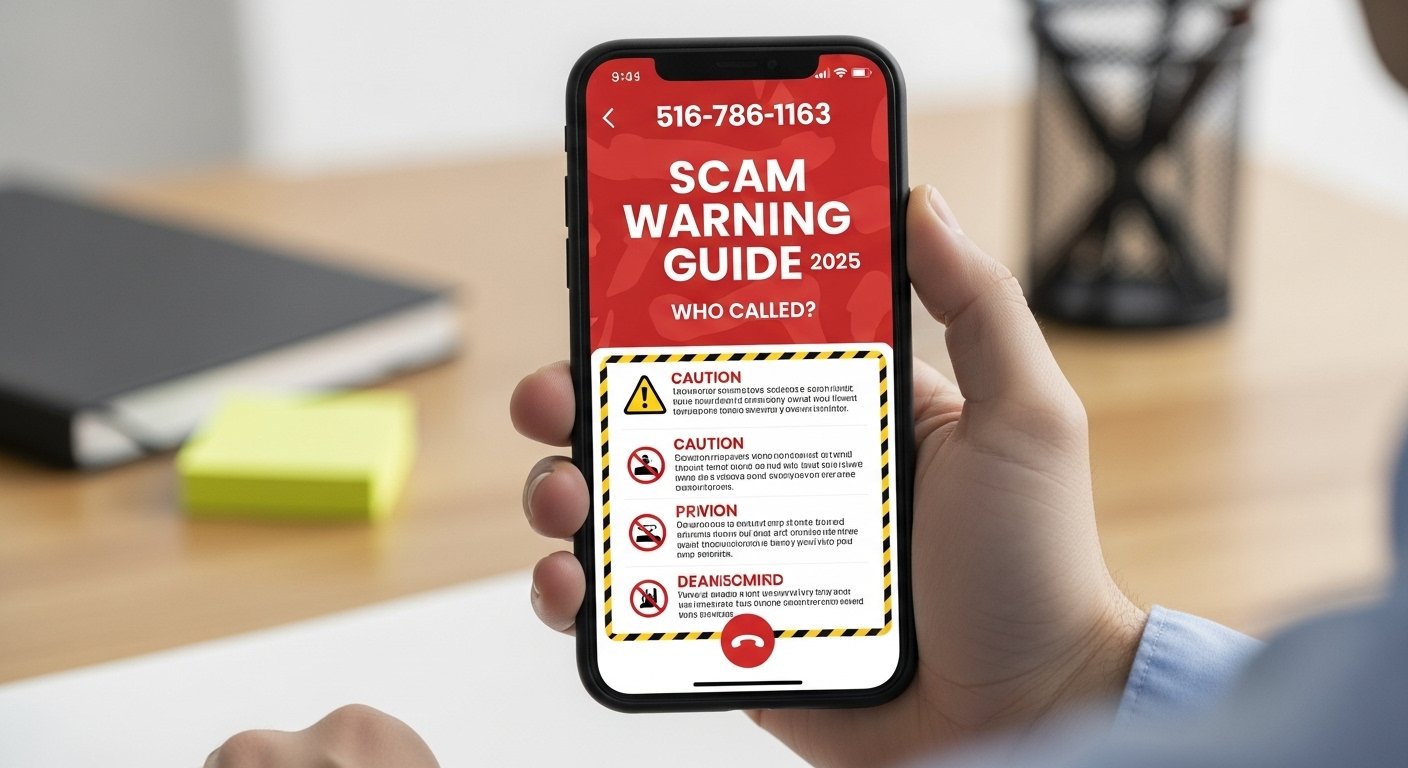 Who Called from 5167861163 Scam Warning Guide 2025